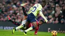 Diallo juga masuk buku sejarah setelah mencatatkan keterlibatan 12 gol bagi MU sepanjang musim, pemain Afrika pertama dengan catatan tersebut sepanjang sejarah Setan Merah. (AFP/Oli Scarff)