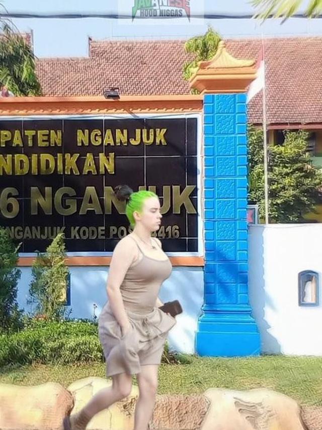 6 Editan Foto Billie Eilish Jadi Orang Nganjuk Ini Bikin Ngakak