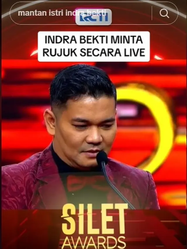 Indra Bekti (TikTok: officialrcti)