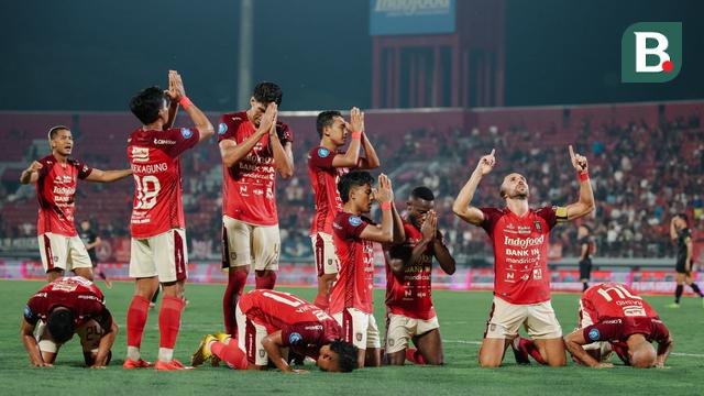 Kalahkan Persis Solo, Bali United FC Makin Merangsek Posisi 2 Klasemen Liga 1