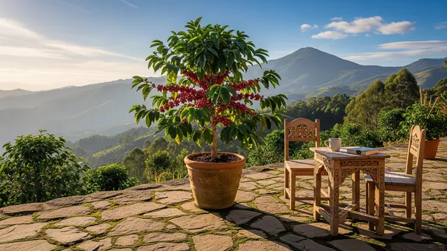 Pohon Kopi (Coffea arabica)/Gemini AI