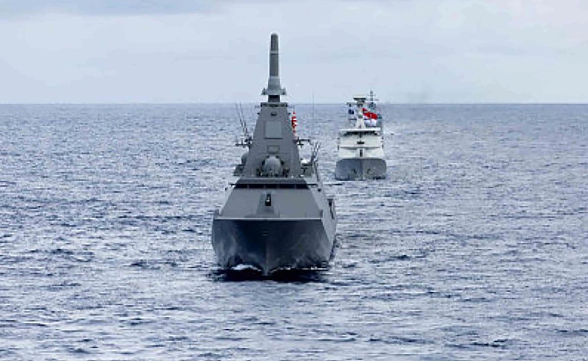 FOTO: KRI Raden Eddy Martadinata-331 Ikuti IFR dan Latma Kakadu 2026 di Australia