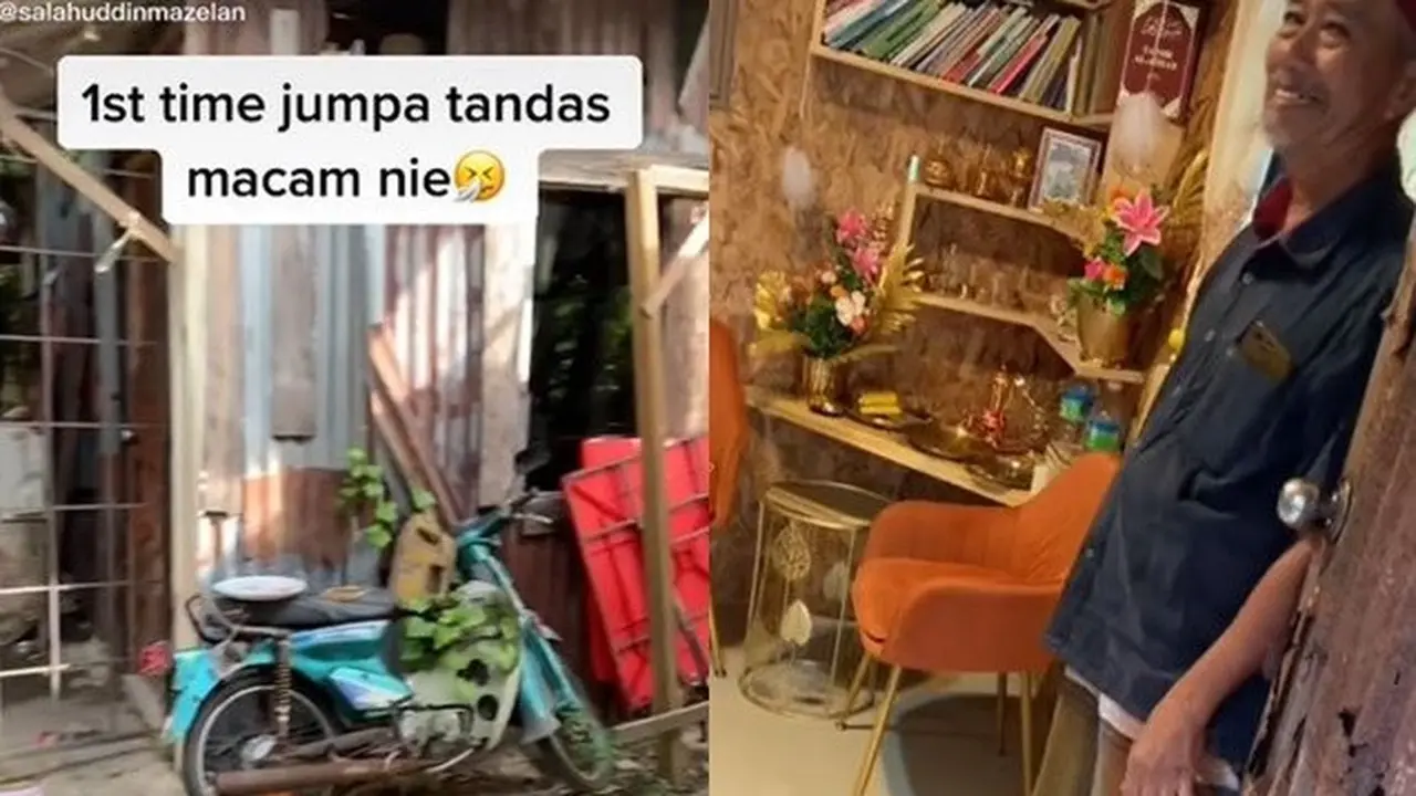 Dari Luar Bak Gubuk Reyot, Penampakan Isi Rumah Ini Bikin Melongo