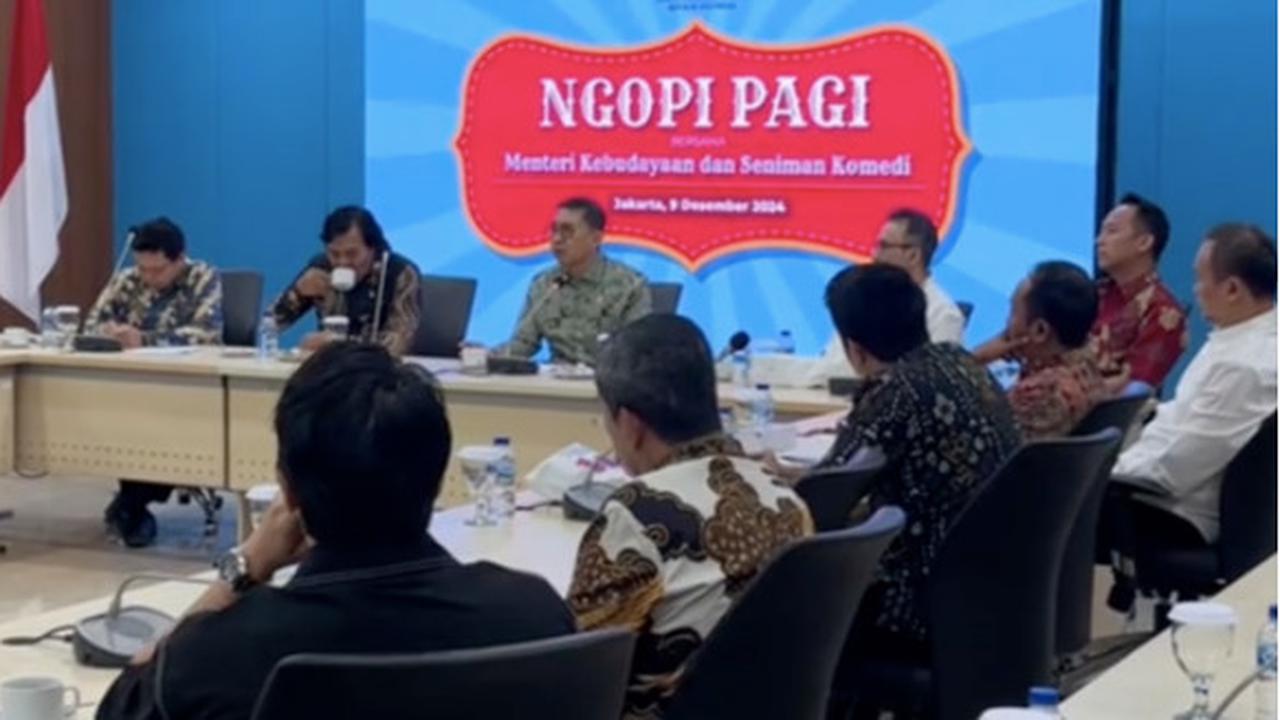 Momen Seru saat Menteri Diskusi dengan Komedian, Sampai Ketawa Ngakak Tak Habis-Habis