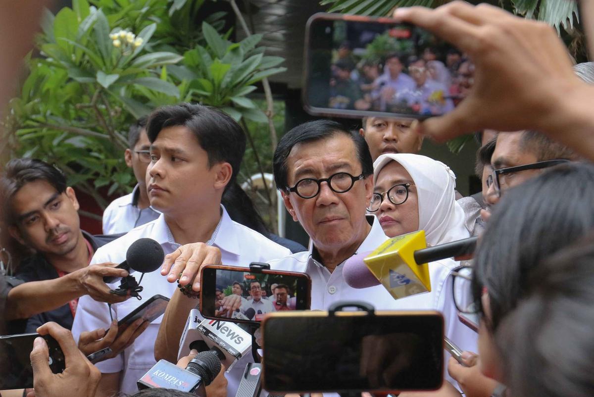 Yasonna Laoly usai diperiksa KPK terkait kasus Harun Masiku