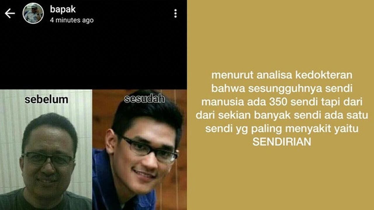 6 Status WhatsApp Bapak-Bapak Ini Bikin Susah Nahan Ketawa