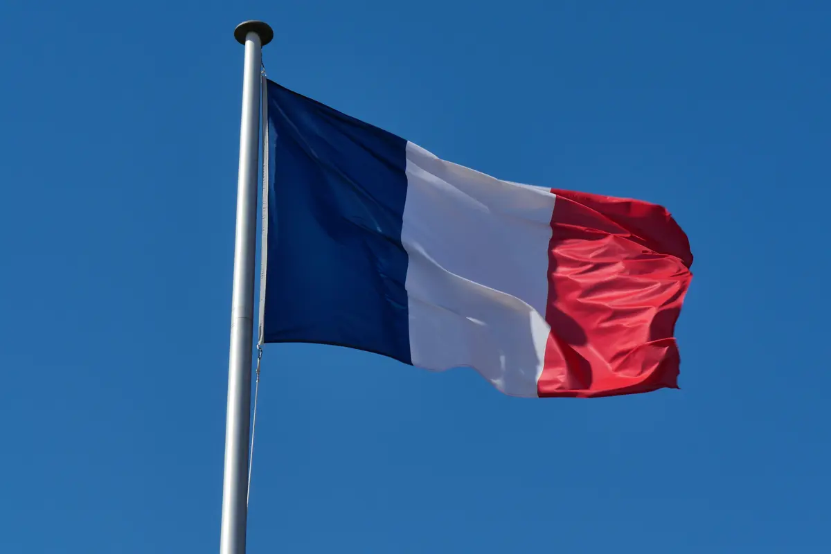 Ilustrasi bendera Prancis
