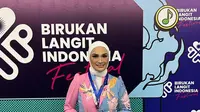 Putri Zulkifli Hasan di Istora Senayan, Jakarta, Jumat (26/8/2022).