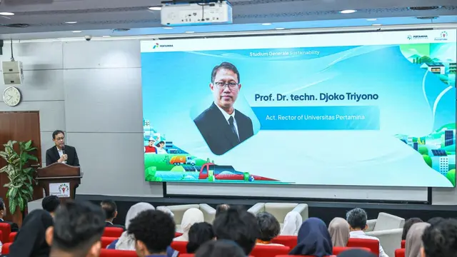 Acting Rector Universitas Pertamina, Djoko Triyono