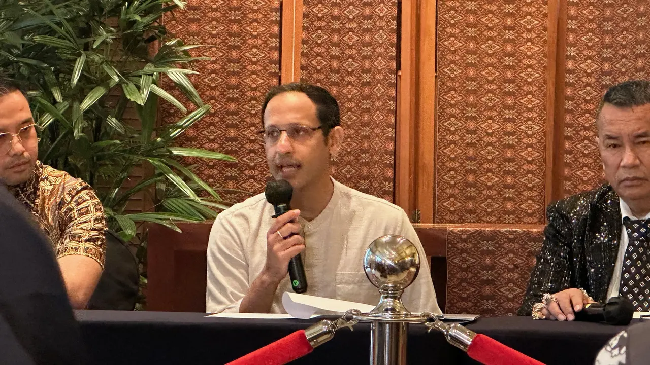 Mantan Menteri Pendidikan, Kebudayaan, Riset dan Teknologi (Mendikbud Ristek) Nadiem Makarim