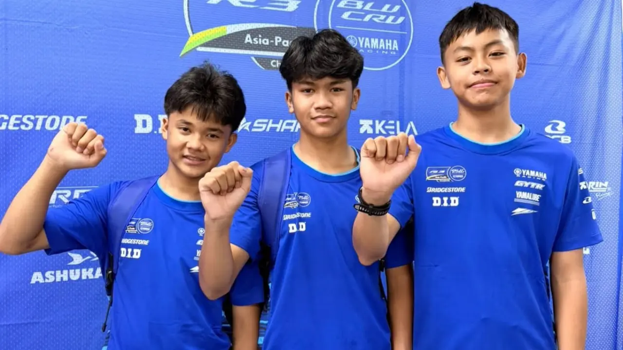 Pembalap Yamaha Racing Indonesia