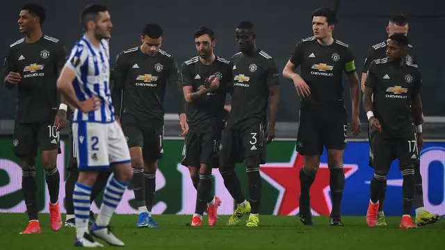 Bruno Fernandes 2 Gol, MU Pesta Gol di Kandang Real Sociedad