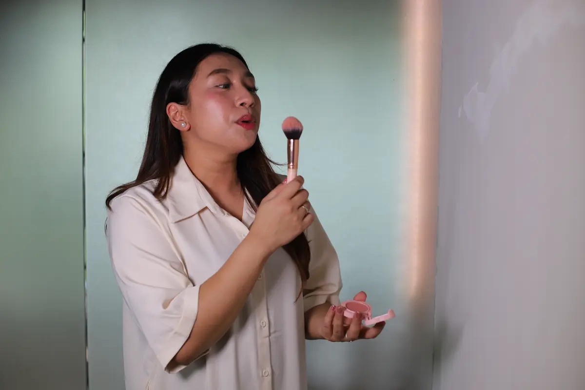 Bersihkan brush makeup