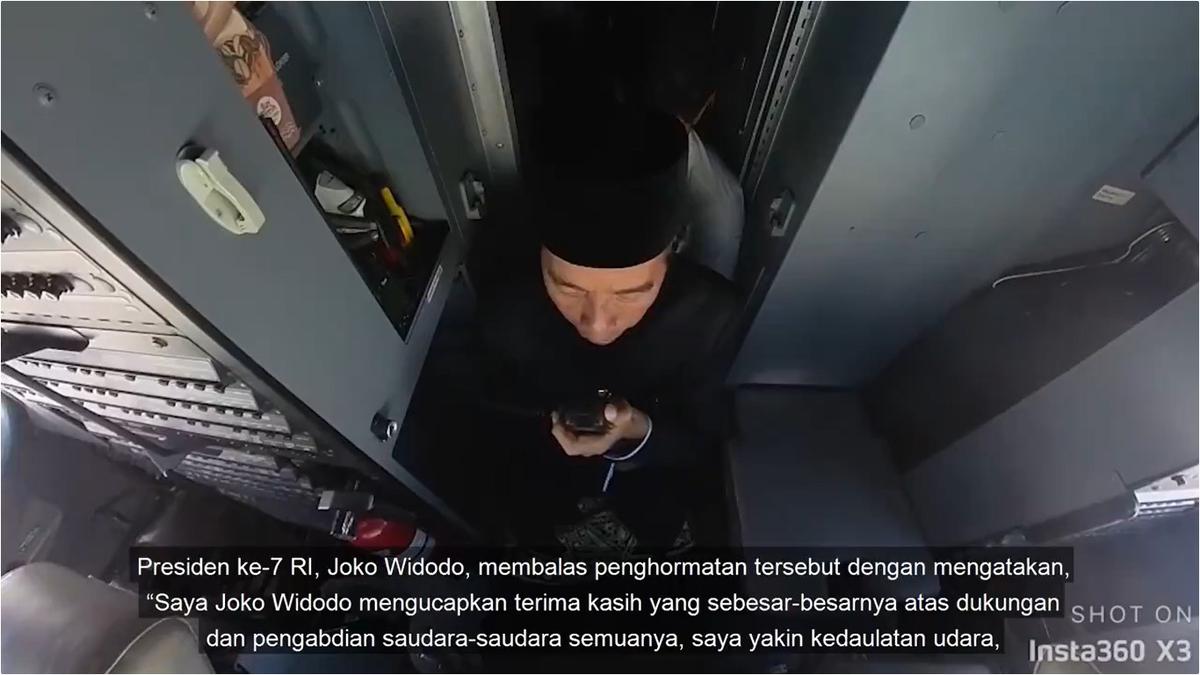 Pesawat tempur TNI AU kawal kepulangan Jokowi ke Solo