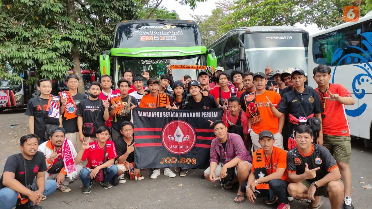 Jelang Laga Persija vs Persib, The Jakmania Solo Patuh Aturan Pusat