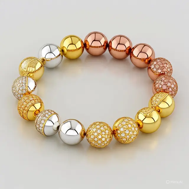 Model Gelang Emas Bola 6 Gram Terbaru