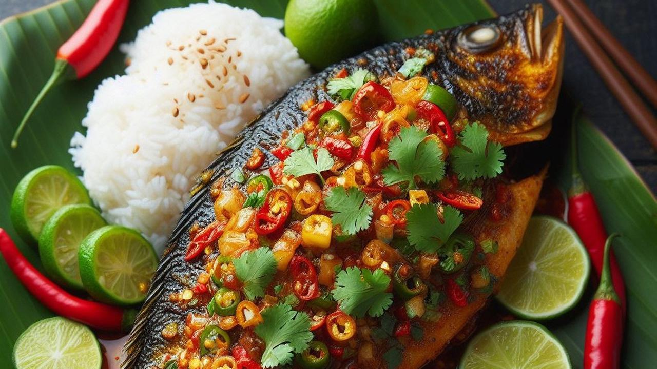 6. Resep Ikan Bakar Sambal Matah