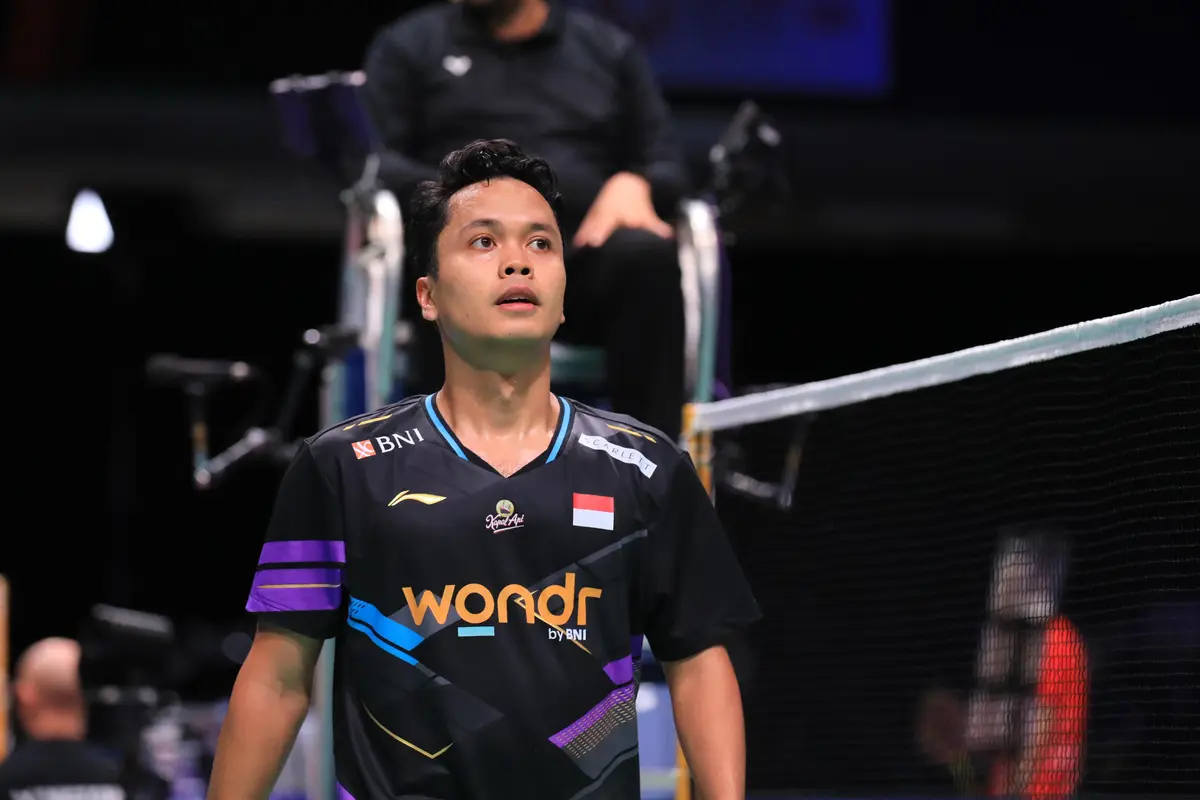 Anthony Sinisuka Ginting - Denmark Open 2024 - Bulu Tangkis