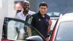 Bayern menebus klausul rilis sang pemain yang mencapai 50 juta euro (sekitar Rp840 miliar. (David Inderlied/dpa via AP)