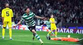Perjalanan bak dongeng Bodo/Glimt di Liga Champions akhirnya terhenti, setelah Sporting CP tampil luar biasa dengan membalikkan keadaan dari ketertinggalan tiga gol di leg pertama. (AFP/Patricia De Melo Moreira)