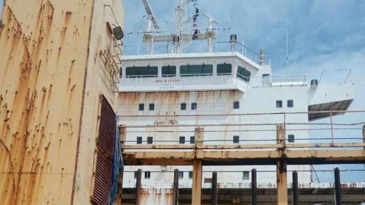 Kapal hantu asal Indonesia ini muncul tiba-tiba di perairan Myanmar