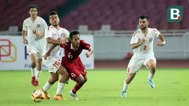 Pertandingan Uji Coba Timnas Indonesia U-22 Vs Lebanon
