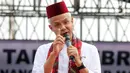 "Hidup Pak Ganjar!" kata warga yang menyambut. (Liputan6.com/Herman Zakharia)