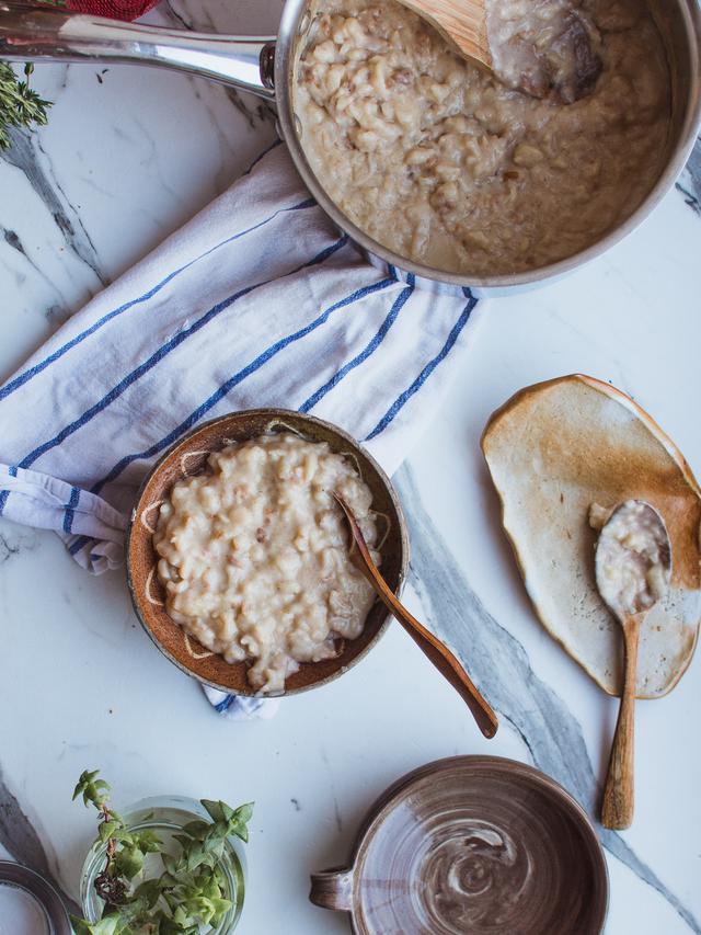 Ilustrasi mimpi, bubur