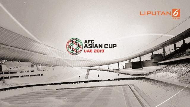 Banner Infografis Menuju Final Piala Asia 2019