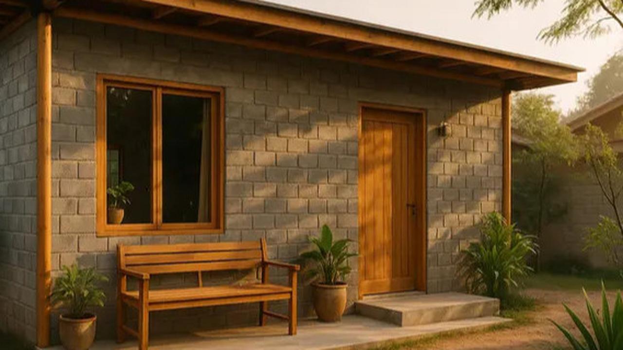 Sederhana dan Biaya Terjangkau, Ini Tips Membangun Ruah dari Bambu dan Batako
