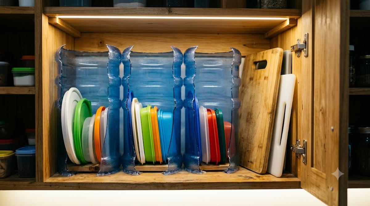 Organizer Tutup Wadah Dapur