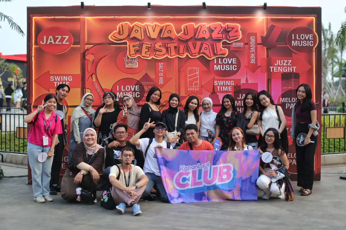 Ngonser Bareng KapanLagi Club di Java Jazz Festival 2026, Ketemu Teman Baru dan Bikin Memori Seru