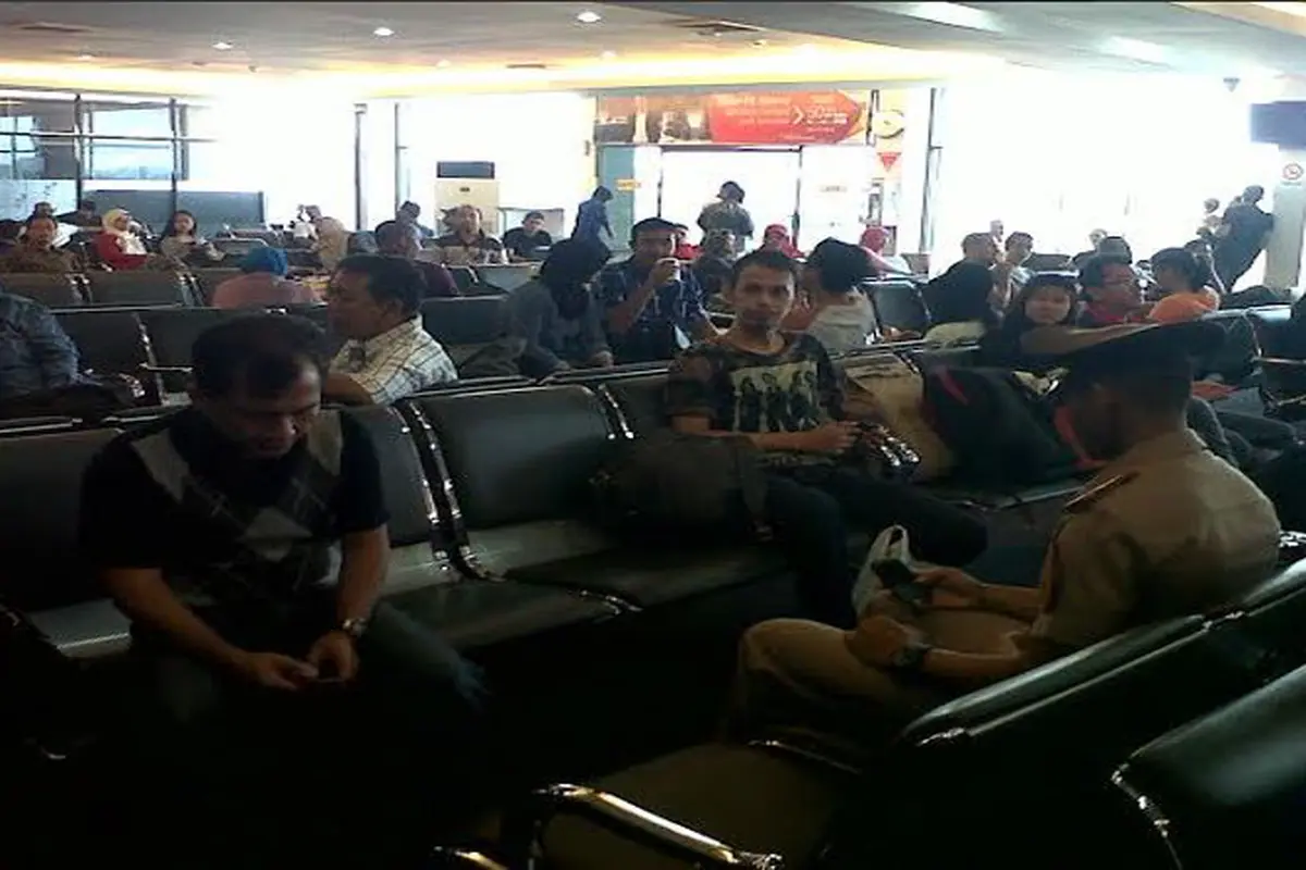Suasana Bandara Halim