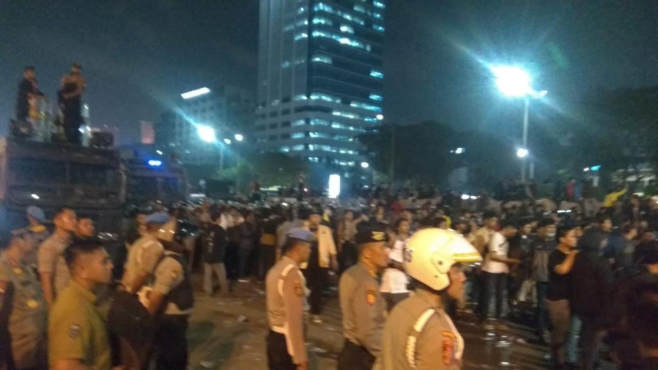 Demo mahasiswa depan DPR