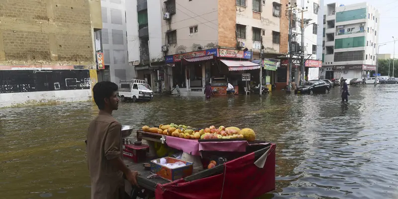 Hujan Muson, Pakistan Dilanda Banjir