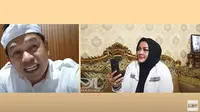 Dedi Mulyadi tegur Kades Wiwin yang viral geli dapat nasi kotak. (dok. tangkapan layar video YouTube Kang Dedi Mulyadi)