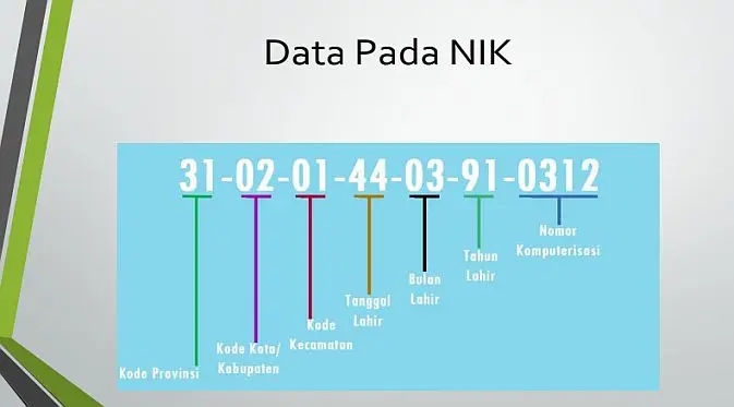 Data pada NIK (Foto: SAFEnet)