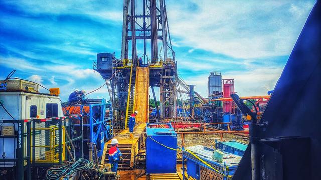 Elnusa berkontribusi dalam penemuan cadangan minyak baru pada kegiatan pengeboran sumur eksplorasi East Pondok Aren (EPN-001) di Bekasi, Jawa Barat. (Dok Pertamina)