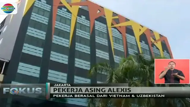 Anies Baswedan menyebutkan terdapat 104 pekerja asing yang bekerja di hotel Alexis.