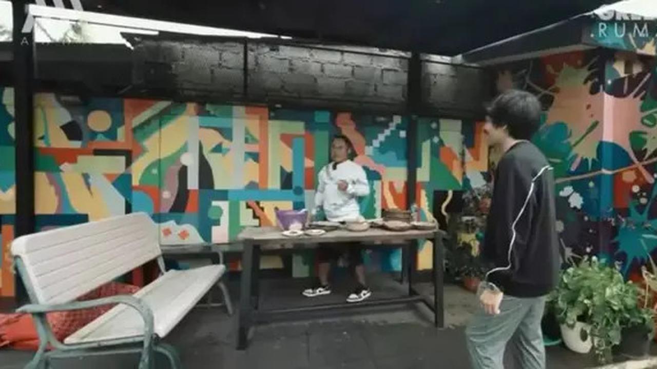 7 Potret Dapur Outdoor di Rumah Narji, Modelnya Estetik dan Cocok untuk Nongkrong