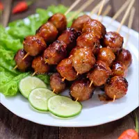 Ilustrasi bakso bakar | instagram.com/@susie.agung
