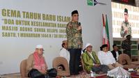 Sekjen Partai Gerindra Ahmad Muzani menghadiri Tabligh Akbar yang bertema Gema Tahun Baru Islam di Masjid Agung Sunda Kelapa, Menteng, Jakarta Pusat, Sabtu (30/7/2022). (Foto: Istimewa).