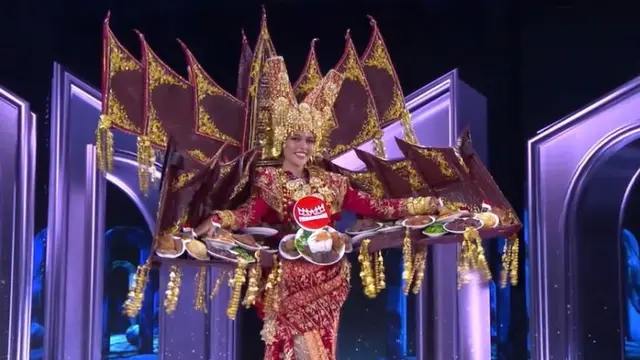 Nova Liana Miss Grand Internasional Tampil Memukau saat Preliminary Night dan National Kostum