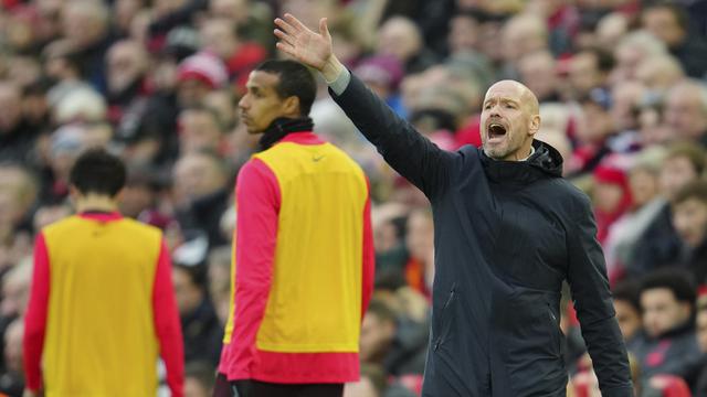 Foto: Ngamuk setelah MU Dibantai Liverpool, Ini Dia 3 Ancaman Erik ten Hag di Ruang Ganti