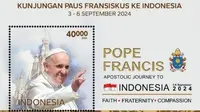 Peluncuran Prangko Seri Khusus dari Peruri, Sambut Kedatangan Paus Fransiskus ke Indonesia