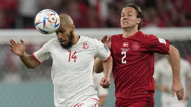 Grup D Piala Dunia 2022: Denmark vs Tunisia