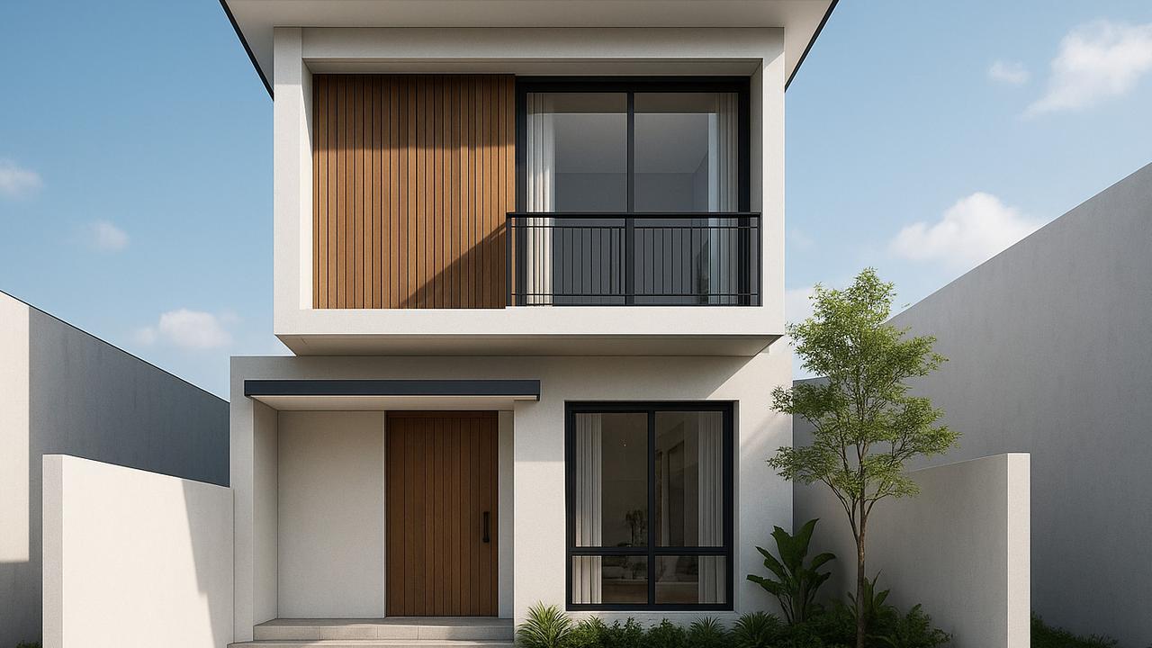 Inspirasi 7 Desain Rumah Minimalis 2 Lantai di Lahan Sempit, Tetap Lega & Estetik