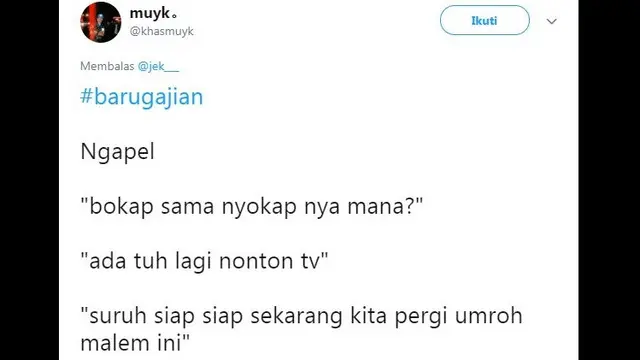 cuitan baru gajian (foto: twitter)