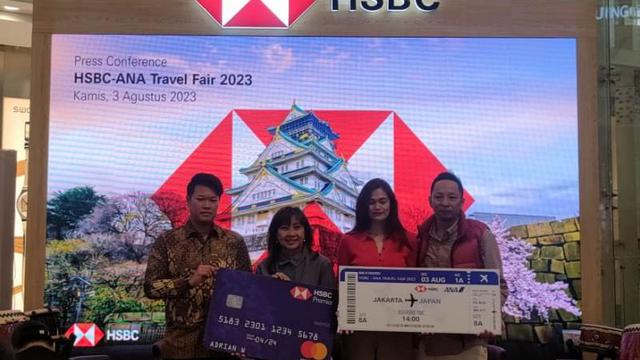 Konferensi Pers HSBC-ANA Travel Fair 2023