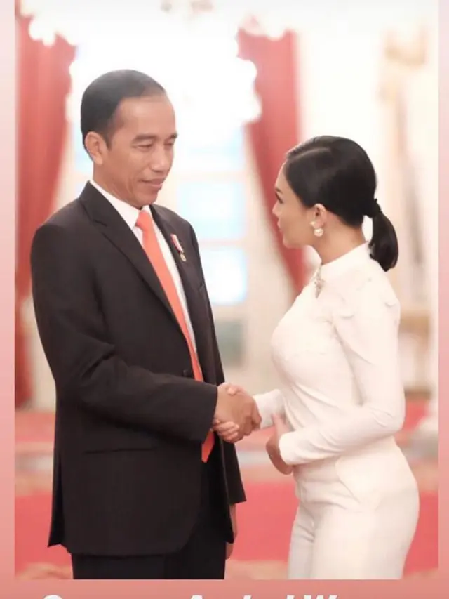 Ucapan ulang tahun untuk Presiden Joko Widodo dari Yuni Shara